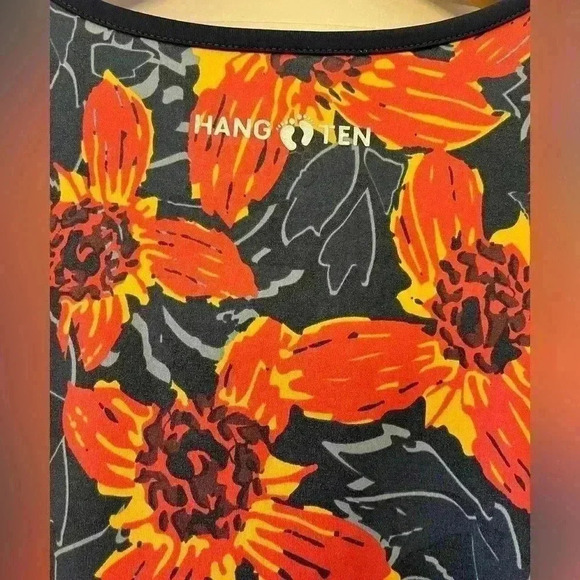 Hang Ten Womens Long Sleeve Rashguard with UPF 50+ Size Large - Picture 8 of 11